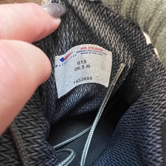 Belleville 615 USAF Men's Cold Weather Waterproof Tactical Combat Boot size 6.5 - Picture 8 of 11